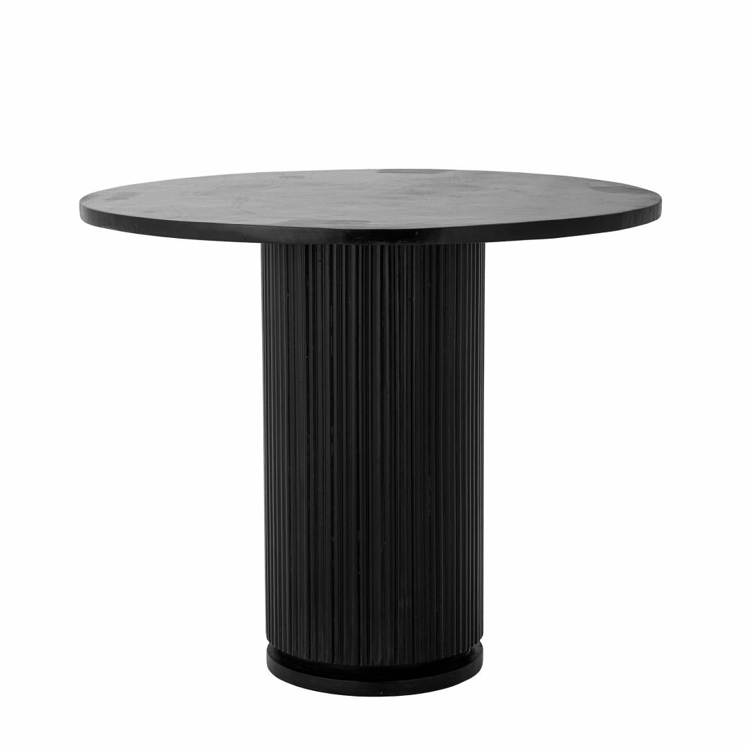 Bloomingville Porto Dining Table in Black Mango Wood