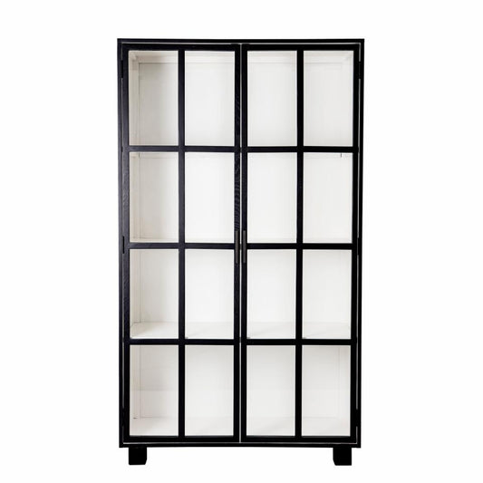 Bloomingville Isabel Cabinet in Black Oak