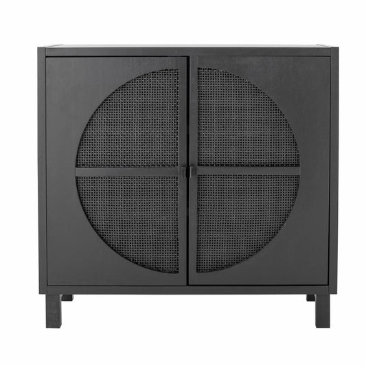 Bloomingville Trento Cabinet in Black Gmelina Wood