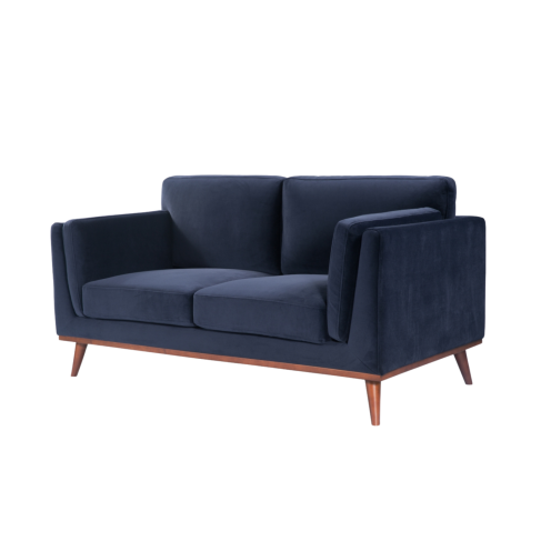 Twenty10 Mickey 2 Seat Sofa Midnight Blue Sofa