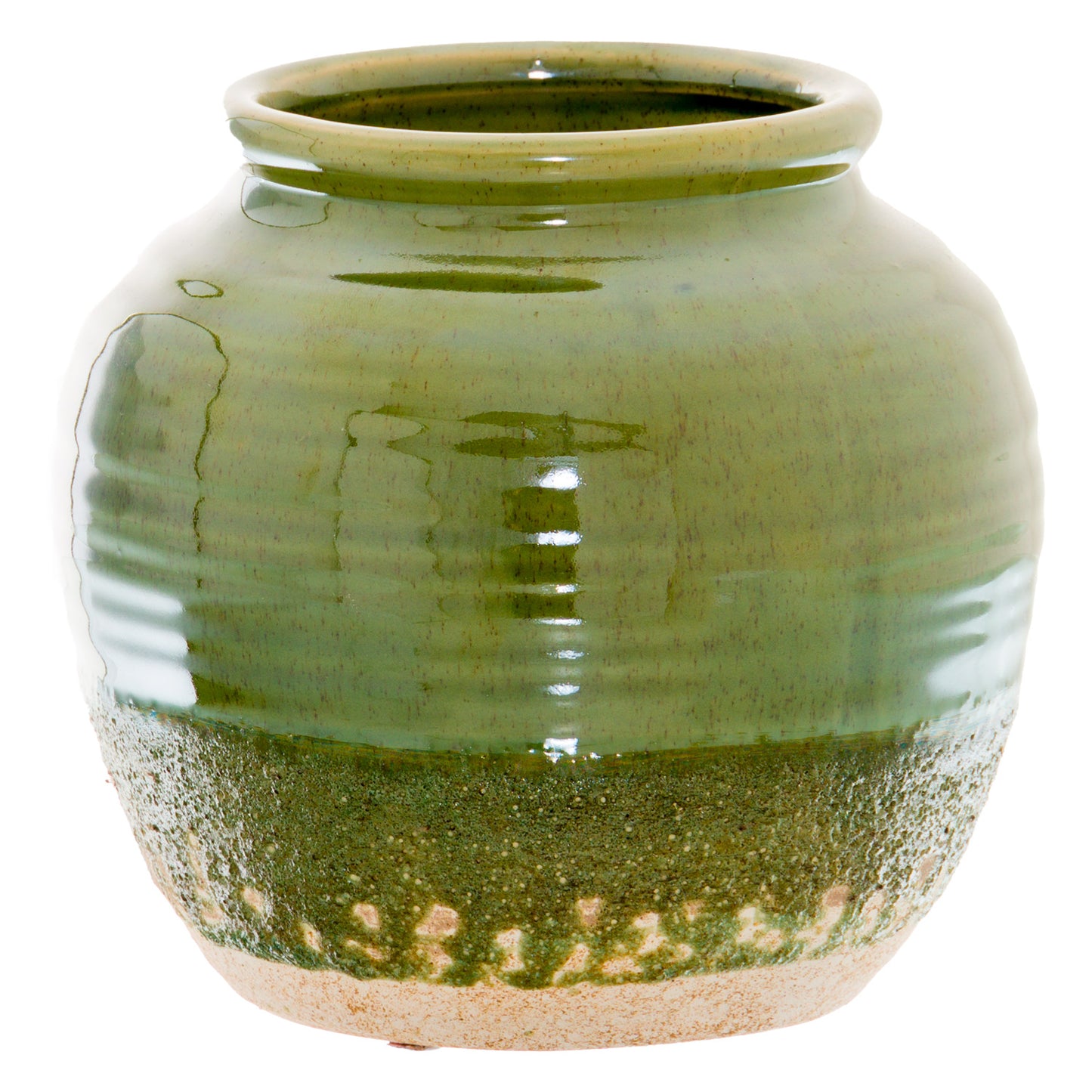 Seville Collection Olive Squat Vase